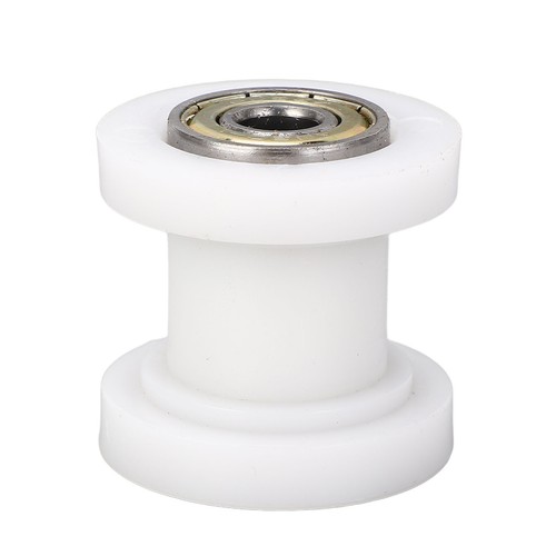 White Chain Tensioner Roller Chain Tensioner Roller Pulley Guide Wheel