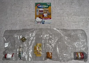 Rare Re-Ment Miniature Hello Kitty Sanrio Drug Store Pharmacy SET NEW Rement - Picture 1 of 4