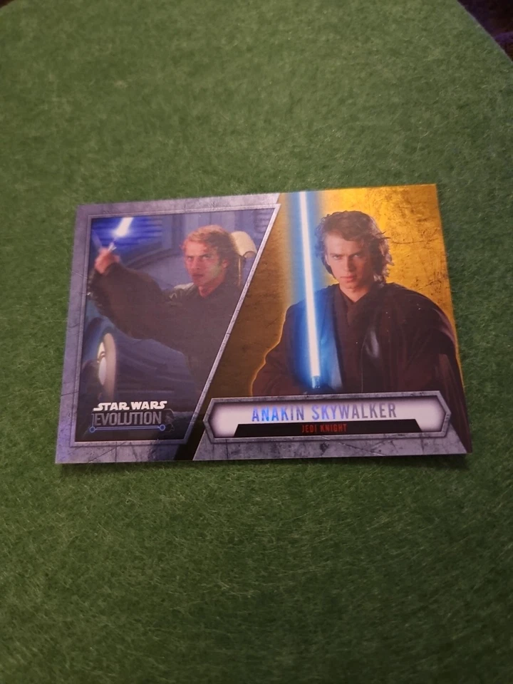 2016 Topps Star Wars Evolution Gold Anakin Skywalker #3. Serial /50. - Image 1 of 3