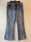 Vintage Lei 90S Women's Blue Jeans Y2k Size 11 Low Rise Bootcut Distressed Jeans