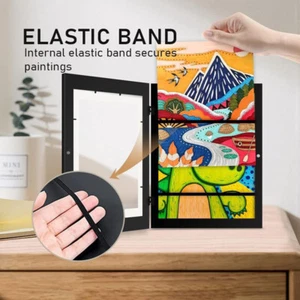 Pictures Box Framework Projects Kids Art Frames Drawing Paintings Storage Wood - Picture 1 of 22