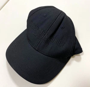 [Excelente] Gorra de béisbol AUDEMARS PIGUET AP novedad de lona negra (talla libre) envío gratuito - Imagen 1 de 3