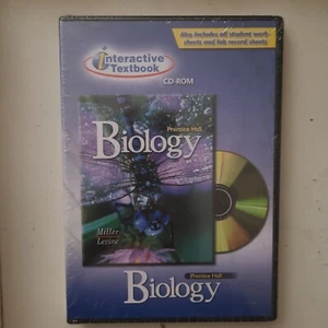 BIOLOGY Interactive Textbook on CD-ROM, Prentice-Hall (10th Grade) ~ New - Bild 1 von 3