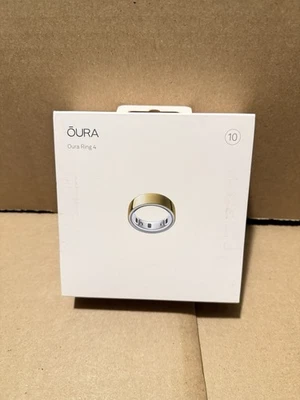 Oura Ring Gen 4 Gold Size 10 - Image 1 of 4