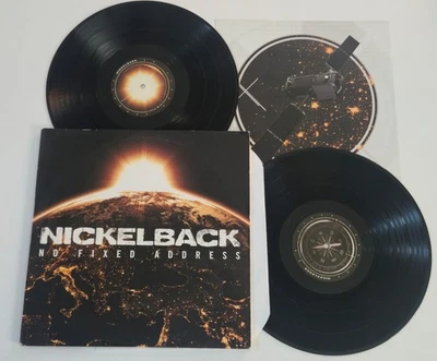 NICKELBACK No Fixed Address LP Vinyl Album 2 LP Set with insert 2014 Foto 1 de 4