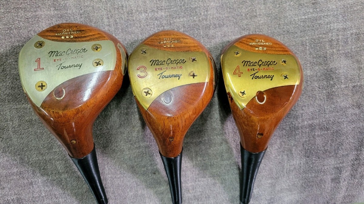 MacGregor Woods Set Vintage Golf Clubs & Shafts | eBay MacGregor Woods Set Vintage Golf Clubs & Shafts | eBay