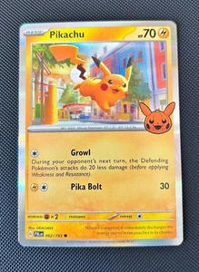 Pikachu 062/193 Pokemon Halloween 2023 Trick or Trade LP - Bild 1 von 2