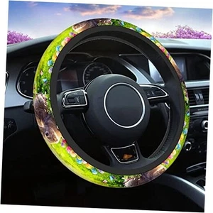 Swono Lindas fundas de volante de automóvil de conejo para hombres y Cute bunny - Picture 1 of 8