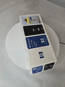 HP DESIGNJET 83 C4940A BLACK UV INK CARTRIDGE GENUINE 5500 5000 NEW - PER UNIT - Picture 1 of 6