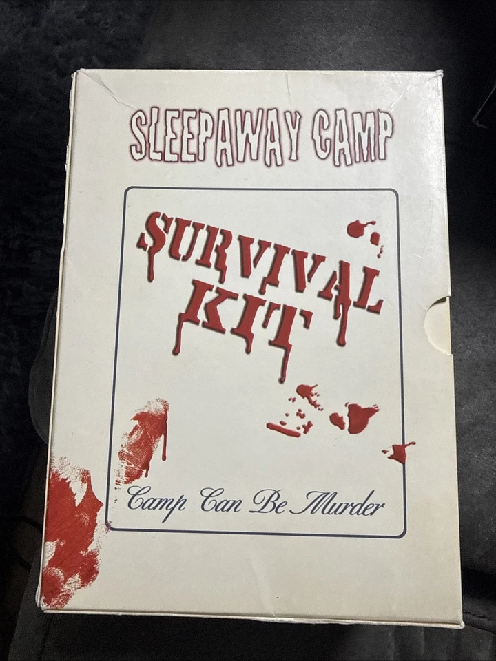Sleepaway Camp Survival Kit 2002 3-Disc DVD Box Set Part 1, 2 & 3 Rare - Image 1 of 3
