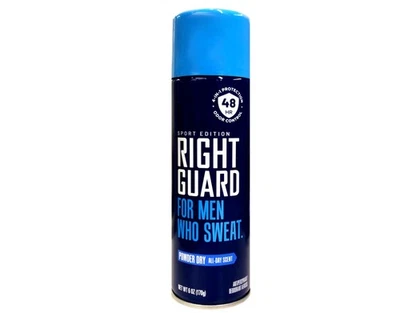 Antitranspirante y desodorante en polvo Right Guard Sport aroma fresco, 6... Foto 1 de 3