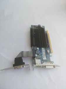 ATI Radeon HD 5450 6350 512MB PCI-E Graphics Card Low Profile Half Height DMS-59 - Picture 1 of 4