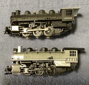 Bachmann HO Scale 4441 & A.T.&S.F. Locomotive Lot Untested - Picture 1 of 7