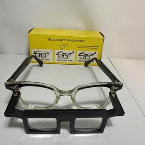Full Frame TELESIGHT MAGNIFIER Glasses #33, 1-3/4X 10-1/3" JEWELERS/MACHINIST - Picture 1 of 18