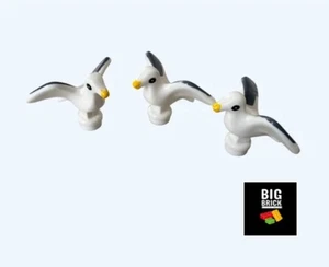 Gaviotas de ladrillo BBLB x 3, animal de ciudad, compatible con Lego - totalmente nuevas - Imagen 1 de 1