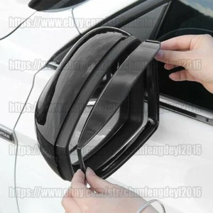 for volkswagen jetta mk7 2019-2022 2pcs Black side mirror rain visor cover trim - Picture 1 of 6