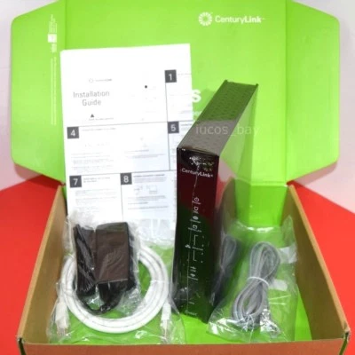 CenturyLink Technicolor C1100T DSL VDSL2 Modem 802.11n WiFi Wireless Router - Image 1 of 4