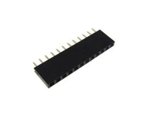 12 POS 2.54mm Female Socket Header Connector Through Hole - Pack of 20 - Picture 1 of 1