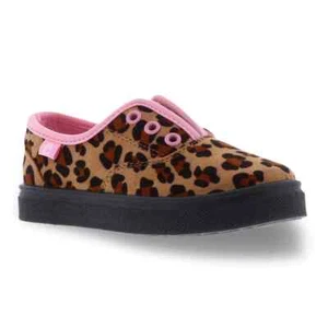 Oomphies Toddler Girls' Slip-On Shoes Robin Cheetah/Pink Size 6T NIB! FREE SHIP! - Picture 1 of 2