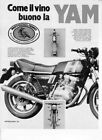 PUBBLICITA'  ADVERTISING- MOTO YAMAHA XS 500 1980- MAXIMOTO MOTOGIAPPONESI EPOCA