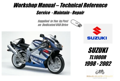 Suzuki TL1000R TL1000 R TL1000 R Service Repair Workshop Manual USB 1998 - 2002 - Image 1 of 4