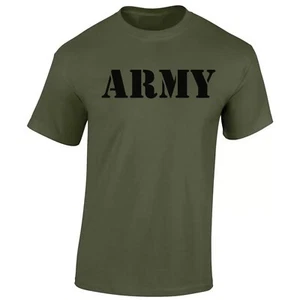 Camiseta Hombre Fuerzas del Ejército Soldado Combate - Imagen 1 de 2