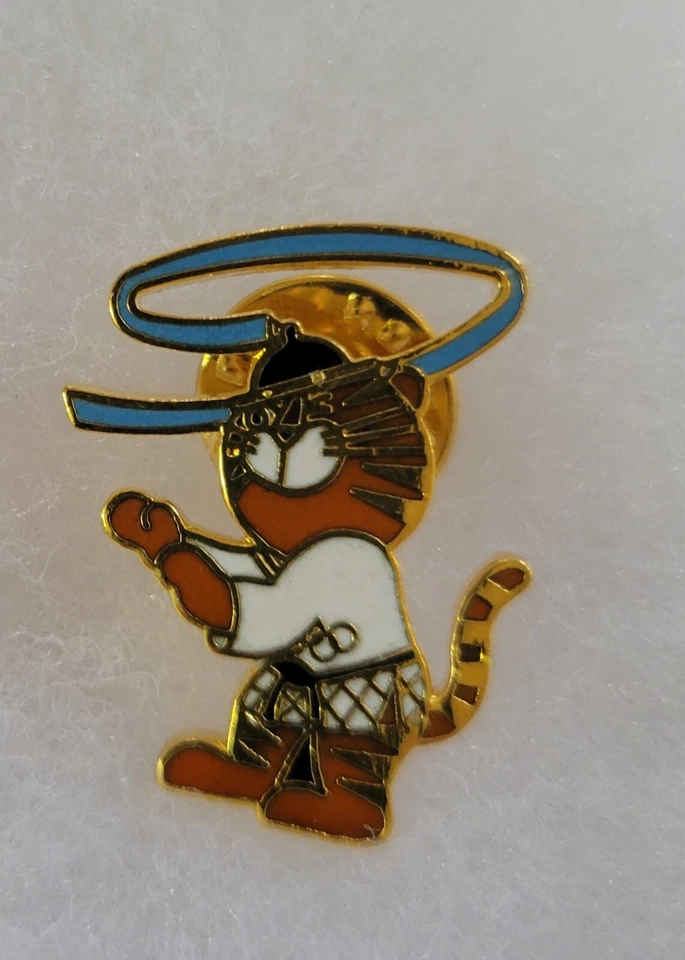 Lindo prendedor deportivo mascota judo olímpica Seúl Hodori 1988 Foto 1 de 1