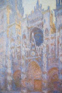 Claude Monet Rouen Cathedral West Facade Cool Wall Decor Art Print Poster 24x36 - Picture 1 of 1