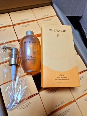 THE WHOO Gong Jin Hyang Clarifying Cleansing Oil 200ml Mild Moisture K-Beauty - Image 1 of 4
