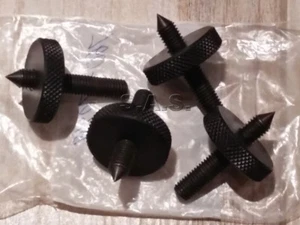 INFINITY IRS SIGMA & EPSILON SPEAKER FLOOR SPIKE/NUT SET (4/4 PCS) - N.O.S.! - Picture 1 of 4