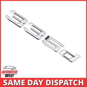 335d LETTERING REAR BOOT LID TRUNK BADGE EMBLEM FOR BMW 3 SERIES, CHROME - Picture 1 of 3