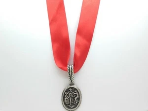 Folklorekette Organza Hals Kette Anhänger Dirndlschmuck Trachtenkette 820184 - Picture 1 of 5