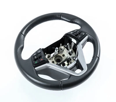 Steering Wheel Cover with Leather for 2015-2020 Hyundai Tucson III NEW LEATHER - Image 1 of 4