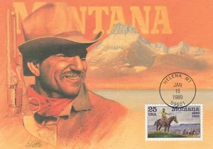 Montana First Day of Issue Post Card - Picture 1 of 2