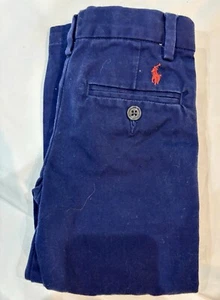 Ralph Lauren Boys Polo Khakis Blue Size 3T - Picture 1 of 3