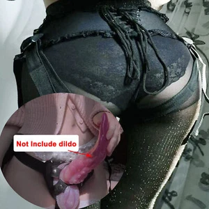 Strap On for Dildo Pegging Double Belt Dong Lesbian Harness Panties Sex Toys SM - Picture 1 of 10