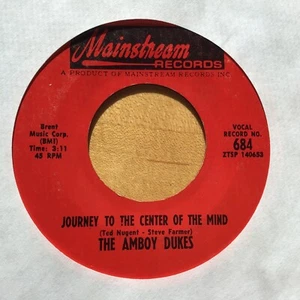 The Amboy Dukes~Journey To The Center Of The Mind/Mississippi Murderer 45 7" VG - Picture 1 of 9