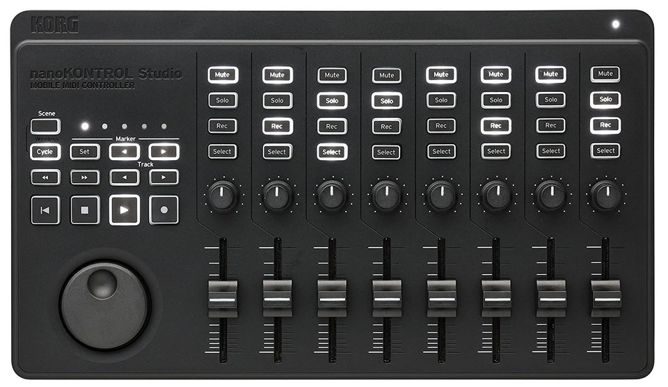 KORG NANOKONTROL STUDIO controller midi wireless usb mac ios windows NEW VERSION - Immagine 1 di 1