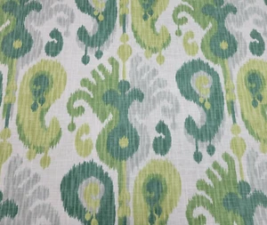 Salma in Meadow 54" Wide P Kaufmann 55% Linen / 45% Rayon Paisley Floral - Picture 1 of 2