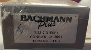 BACHMANN PLUS HO #31107 - B23-7 Diesel Locomotive - Conrail #2001 - Picture 1 of 2