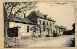 ST-AIGNAN près CROCQ (23)  La mairie et les écoles - Picture 1 of 1