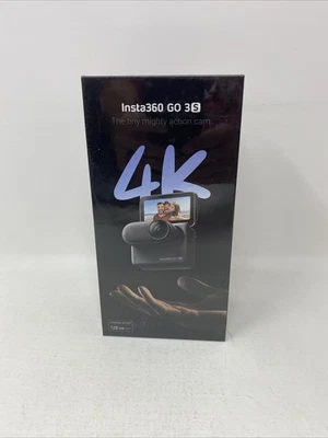 Brand New Insta360 - GO 3S (128GB) Action Camera - Black Authentic - Image 1 of 4