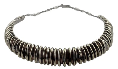 Collar vintage de plata de ley Foto 1 de 4