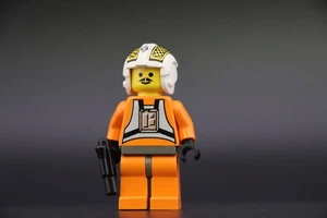 LEGO® Biggs Darklighter Minifig sw0009 Star Wars Rebel Pilot Yellow Head 7142 - Picture 1 of 5