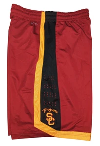 Nike USC TROJANS Trainingsshorts Dri Fit Herren Größe LARGE Mesh Vent rot schwarz - Bild 1 von 18