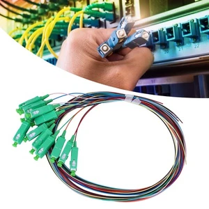 Singlemode-Glasfaser-Pigtail-Kabel 12-adrig Für Netzwerkkommunikationssysteme❀ - Bild 1 von 9