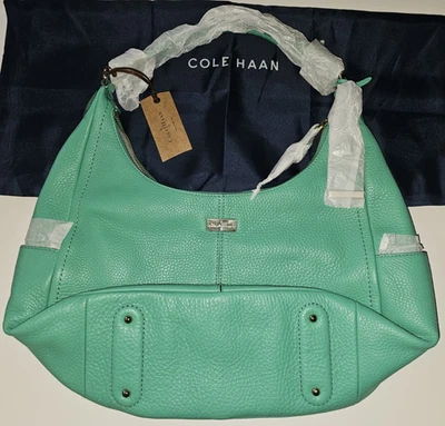 NWT Cole Haan Green Thumb Village Hobo Shoulder Bag B41425 - Image 1 of 4