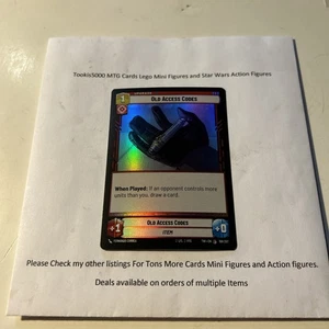 Foil Star Wars: Códigos de acceso antiguos ilimitados - Crepúsculo de la República 168/257 - Imagen 1 de 2