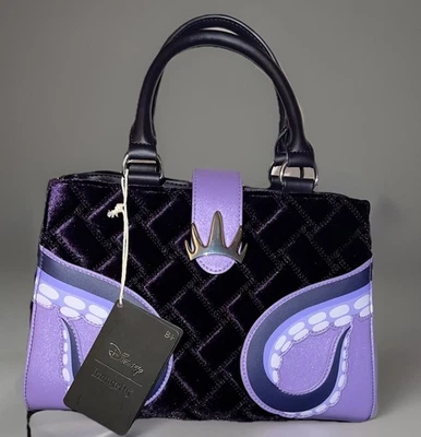 Сумка через плечо Loungefly Disney The Little Mermaid Ursula бархатная новая - Изображение 1 из 2