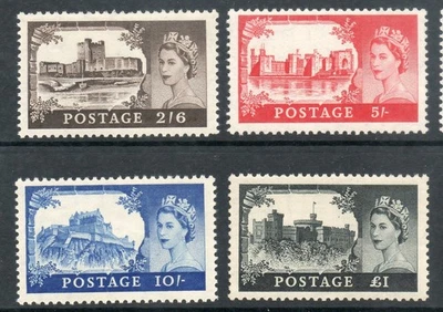 GB SG 536 - 539 1955 Waterlow High Value set Fine unmounted mint CAT £250  5 - Image 1 of 2